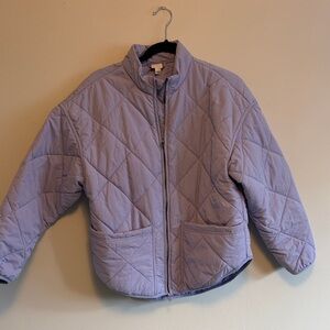 All in Motion Quilted Jacket - Lavender